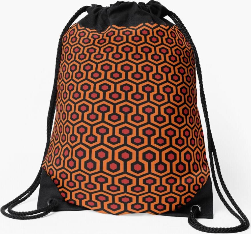 Famgem Drawstring Bag Overlook Pattern - Sport Gym Shoe Backpack