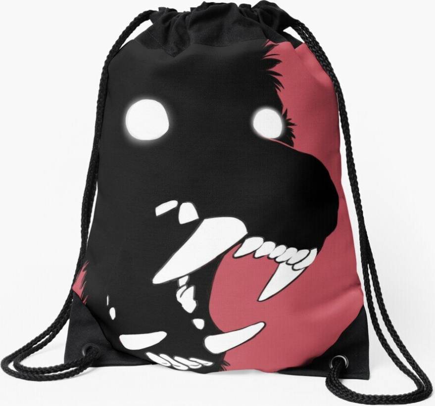 Famgem Drawstring Bag - Black