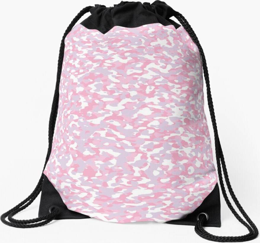 Famgem Drawstring Bag Camouflage Pattern - Pomosexual