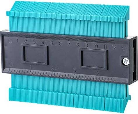 GOPatriot Memory Lockable Contour Copier Instrument Marking Tool 12cm Green Measurement tool