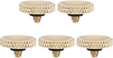 Uxcell Camera Shutter Button 5pcs Matte Golden