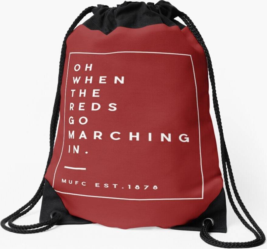 Famgem Drawstring Bag Oh When The Reds - Go Marching In Chant
