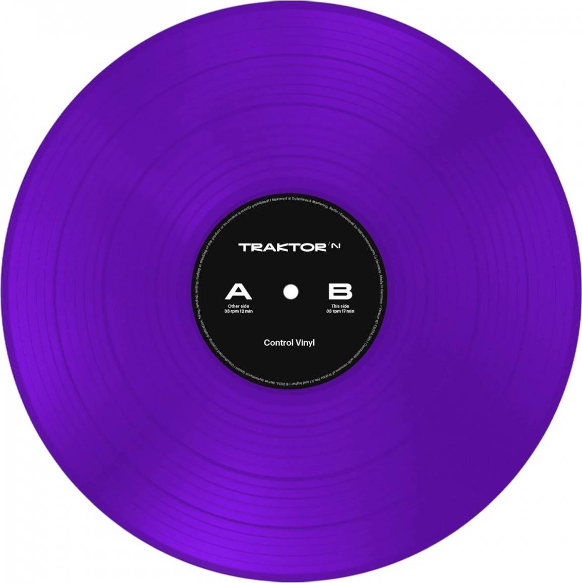 Traktor Control Vinyl Morado