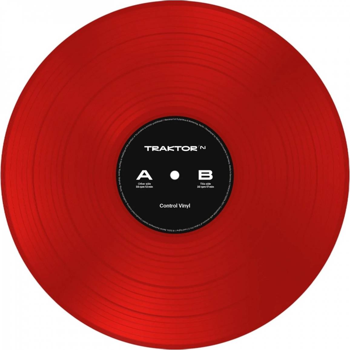 Dj control Native Instruments Traktor Control Vinyl Rojo