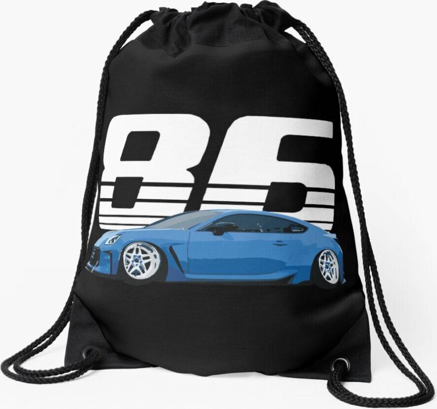 Famgem Drawstring Bag Stanced - Neptune Blue