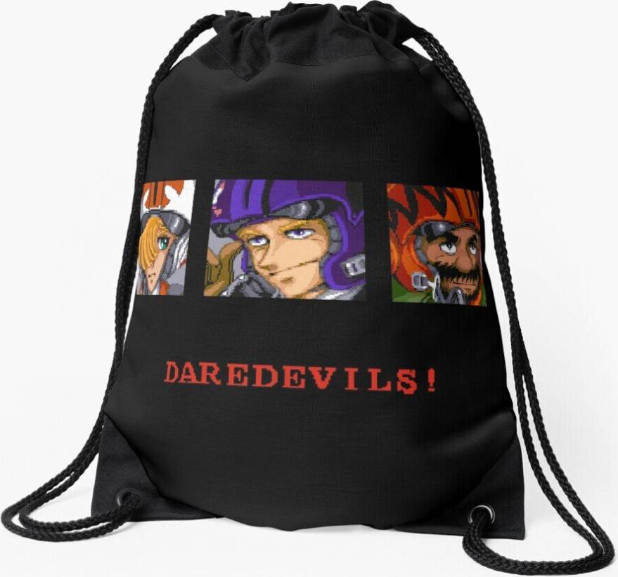 Famgem Drawstring Bag Daredevils Sport Gym Shoe Backpack