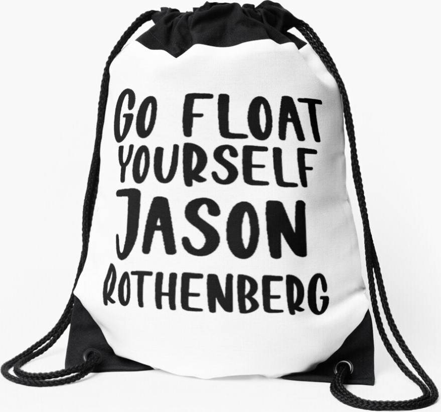 Famgem Drawstring Bag Go Float Yourself Sport Gym Shoe Backpack