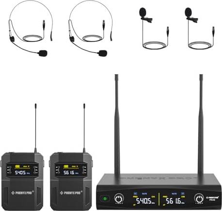 Phenyx Pro UHF Wireless Microphone System