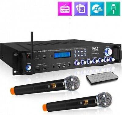 Stereo receiver Pyle Bluetooth Multi-Channel Stereo Receiver 3000W