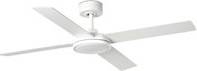 Faro Saint Large Led White DC Ceiling Fan 6 Speed