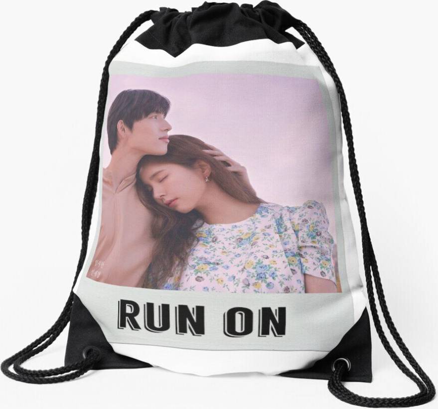 Famgem Drawstring Bag Run On - Main Couple