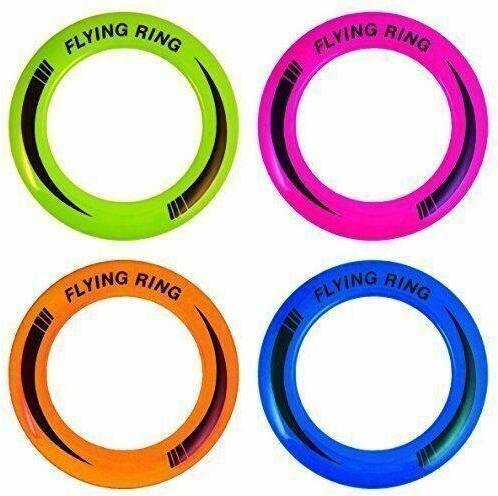 10 Inch Neon Flying Ring Disc Frisbee Flyer