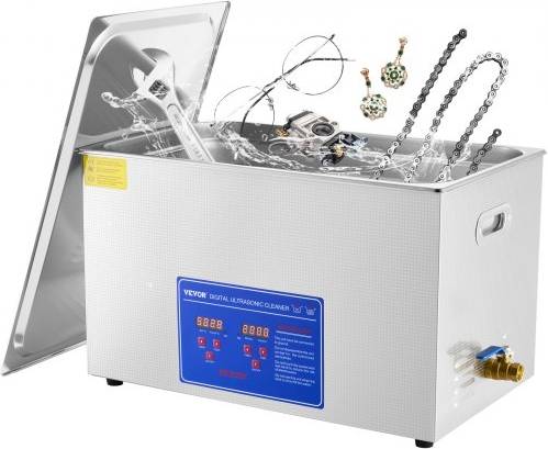 Ultrasonic cleaner VEVOR 30L Rustfrit Stål Ultrasonic Cleaner Machine