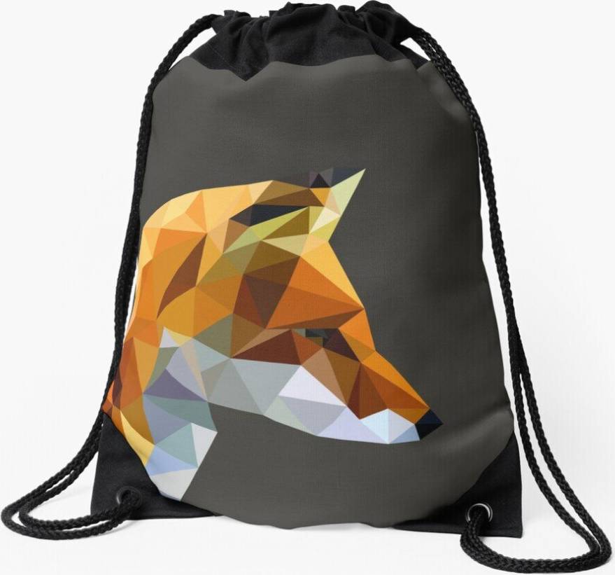 Famgem Drawstring Bag LP Fox Sport Gym Shoe Backpack