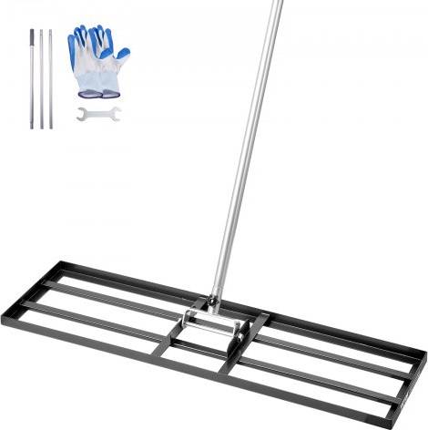 Lawn Leveling Rake with 83.9 in Handle