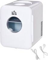 Homcom 4 L/6 Can Mini Fridge