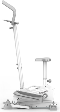 Elliptical machine Ksports Mini Elliptical Machine with Seat 3-Level Incline & LED Display