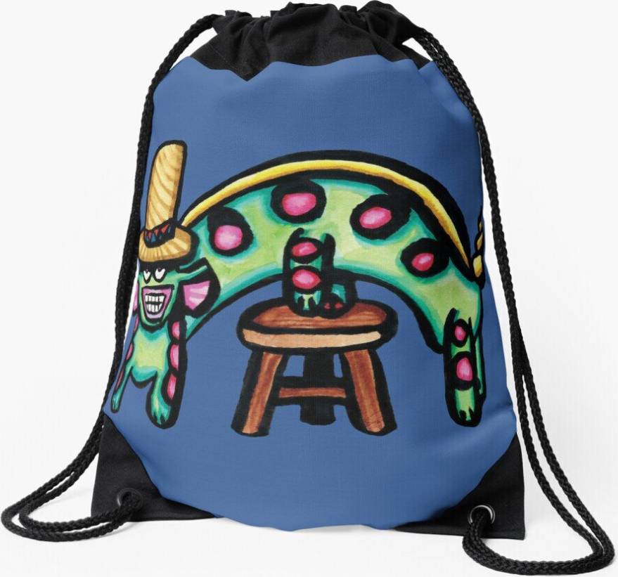 Famgem Drawstring Bag Pilar - Blue