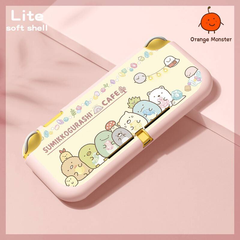 Maxpower Bear Cat Rbbit Coffee Day Carrying Case For Nintendo Switch