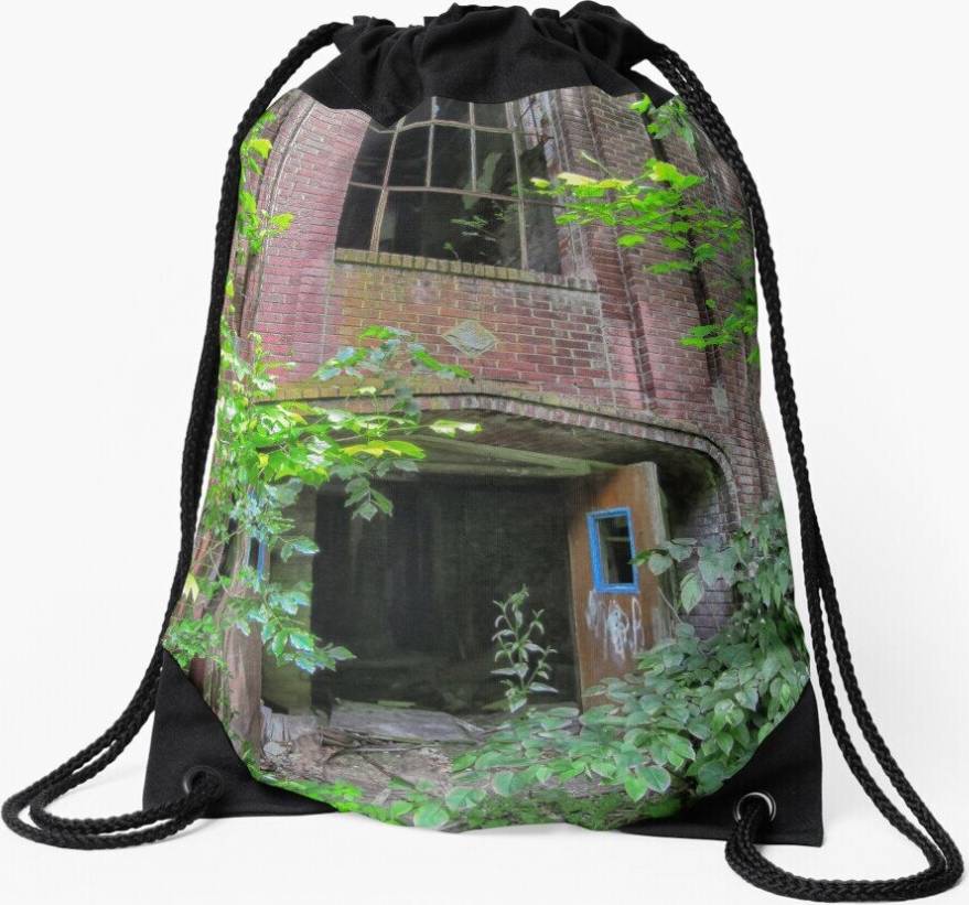 Famgem Drawstring Bag - Green Leads