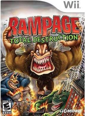 Nintendo Rampage Total Destruction Wii