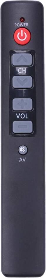 ChaoChuang 2 Pcs Universal 6 Key Learning Remote Control