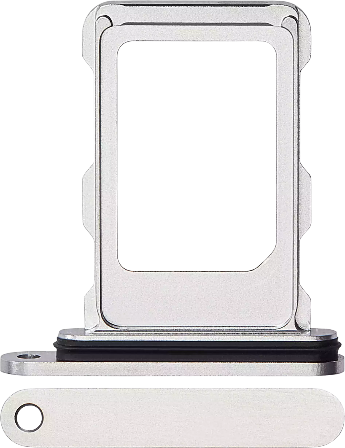 Iphone pro 16 titanium PRC Single Sim Card Tray Compatible With iPhone 16 Pro 16 Pro White Titanium