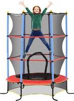 Kids trampolines Homcom Kids Trampoline with Safety Net
