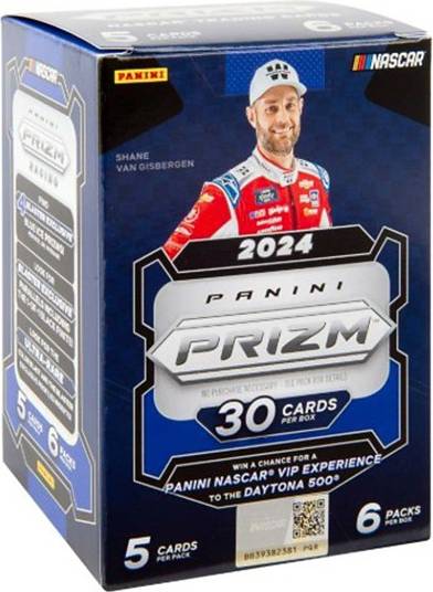 Trading cards Panini NASCAR Prizm Racing Trading Cards Blaster Box