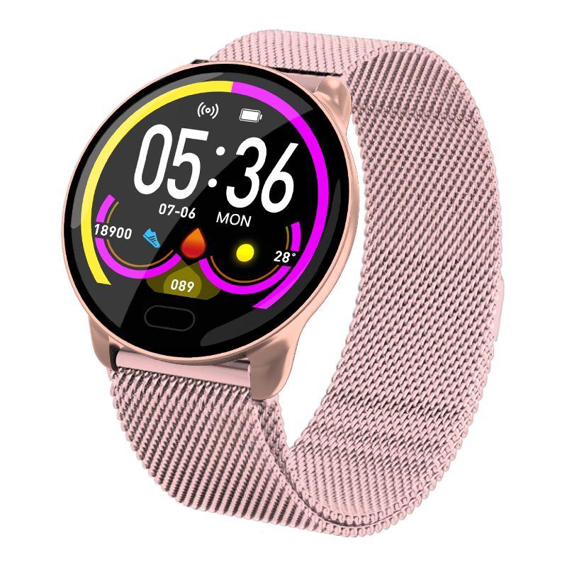 Greenzech All-day Blood Pressure O2 Monitor Motion Tracking Smart Watch