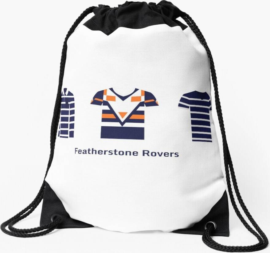 Famgem Drawstring Bag Featherstone Rovers Designs Sport Gym Shoe Backpack