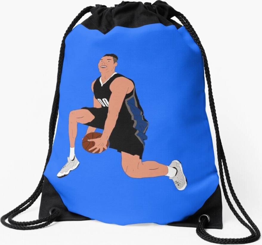 Famgem Drawstring Bag Aaron Gordon Between The Legs Sport Gym Shoe Backpack
