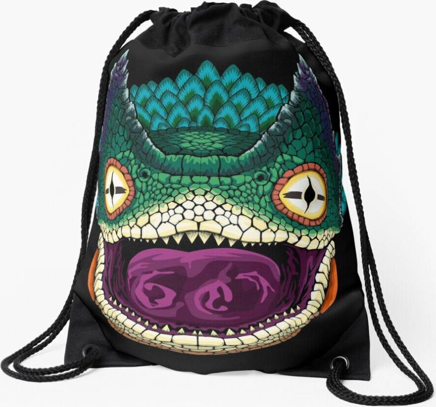 Famgem Drawstring Bag Pukei-Pukei - Head