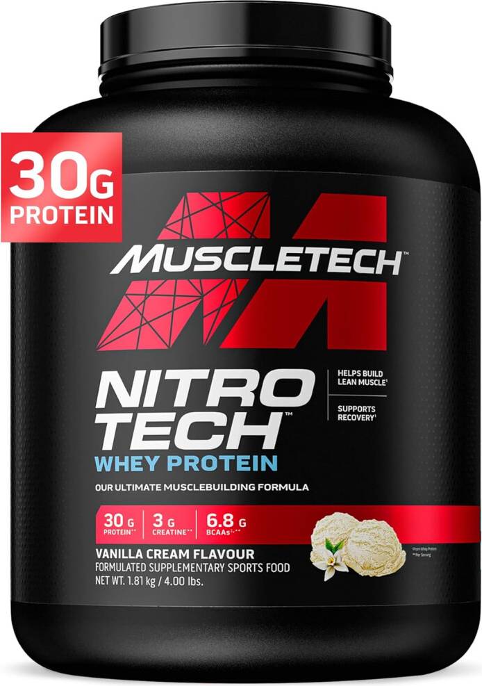 Muscletech NitroTech Whey Protein Powder