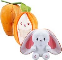 VFM e-Store Bunny Soft Toy Folding Plush Rabbit Stuffe