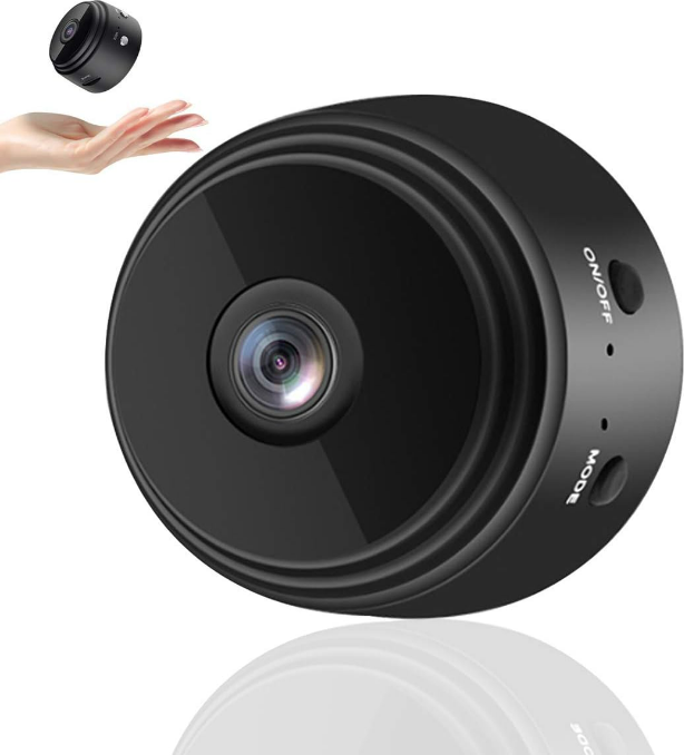 Camera video surveillance Chronus Mini Caméra Vidéo Portable Sans Fil HD