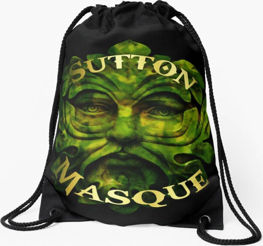 Famgem Drawstring Bag Sutton Masque - Green