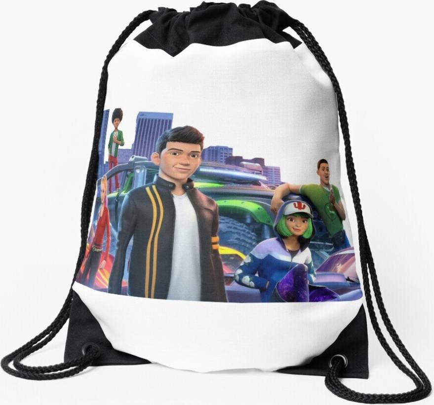 Famgem Drawstring Bag Fast Furious Spy Racers - Sport Gym Shoe Backpack