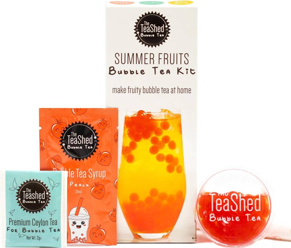 The Teashed Summer Fruit Bubble Tea Kit