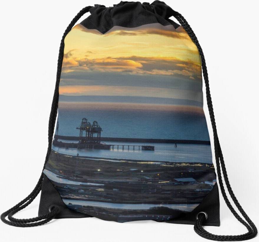 Famgem Drawstring Bag Port Talbot Docks - 2014