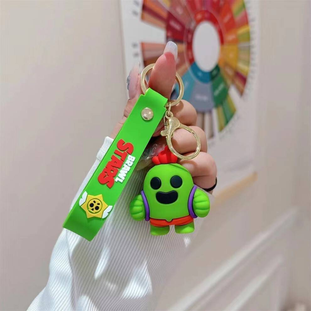 Stars Brawl Cute Keychain Silicone Accessory - Perfect