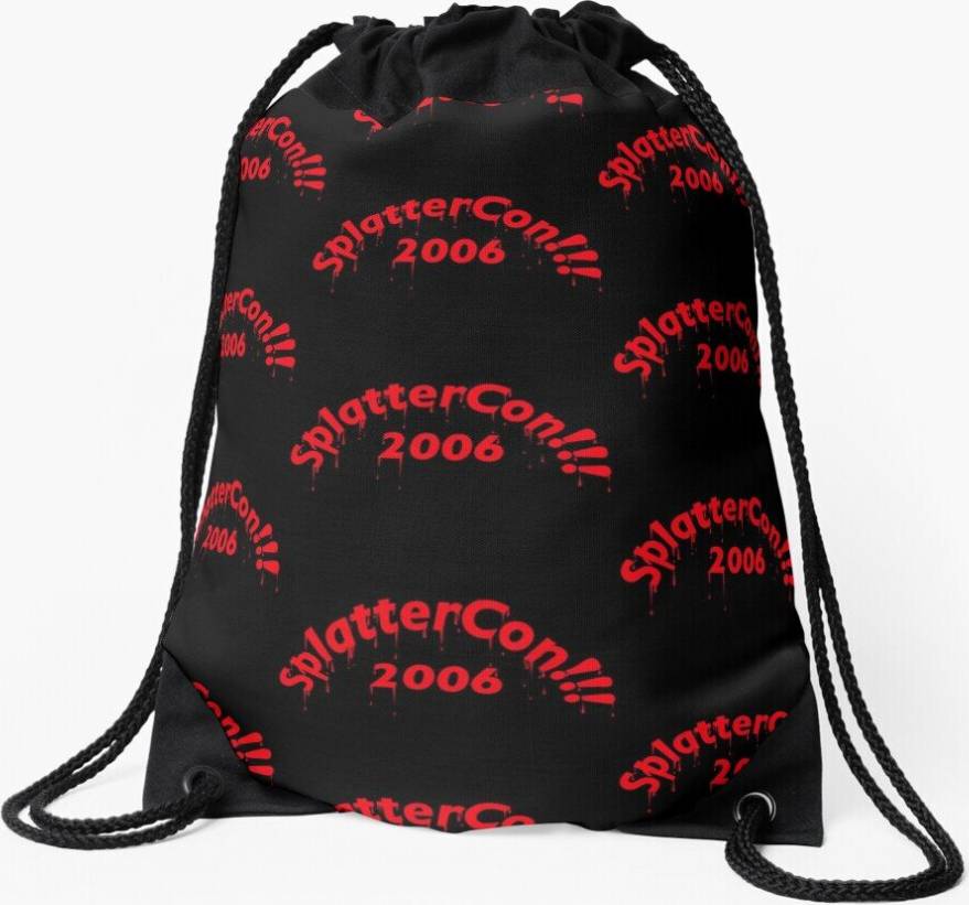 Famgem Drawstring Bag SplatterCon Sport Gym Shoe Backpack