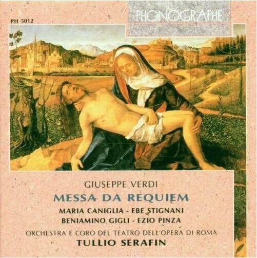 Verdi : Requiem/Rome Opera Chorus (CD)