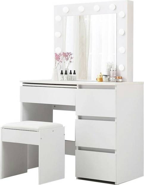 Vanity dressing table with mirror Levede Vanity Set Dressing Table