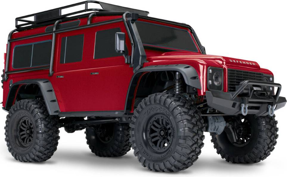 Rc auto Traxxas Crawler Land Rover 1:10 4WD RTR Red