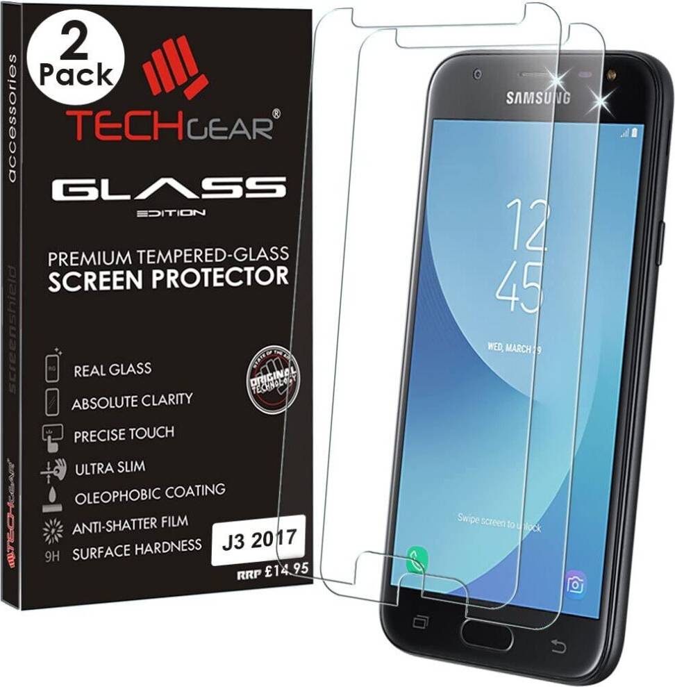 TechGear Glass Edition Tempered Glass Screen Protector 2 Pack