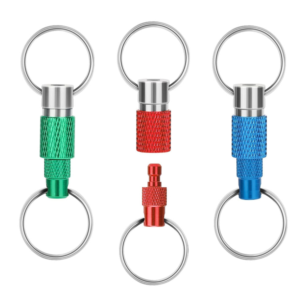 Torribaly Quick Release Detachable Keychain - Double Rings