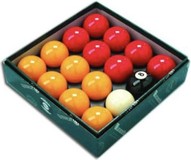 Aramith Premier Red-Yellow 2 Inch Pool Balls