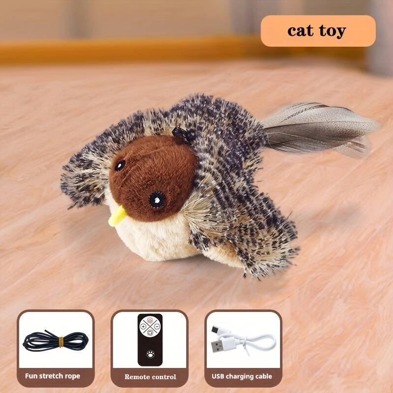 SKESRJTOP Interactive Cat Toy USB Rechargeable