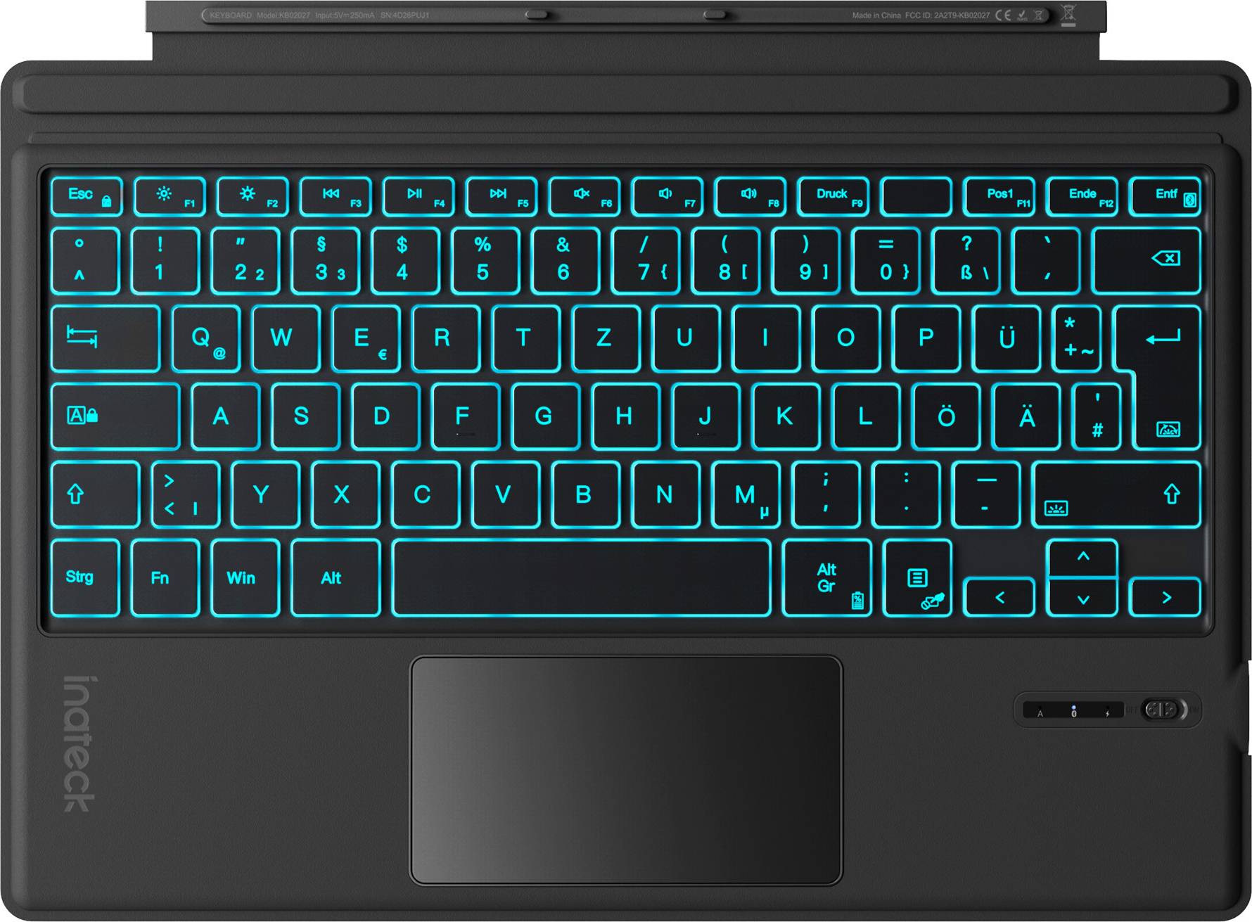 KB02027 Wireless Kermania Tastiera Nero